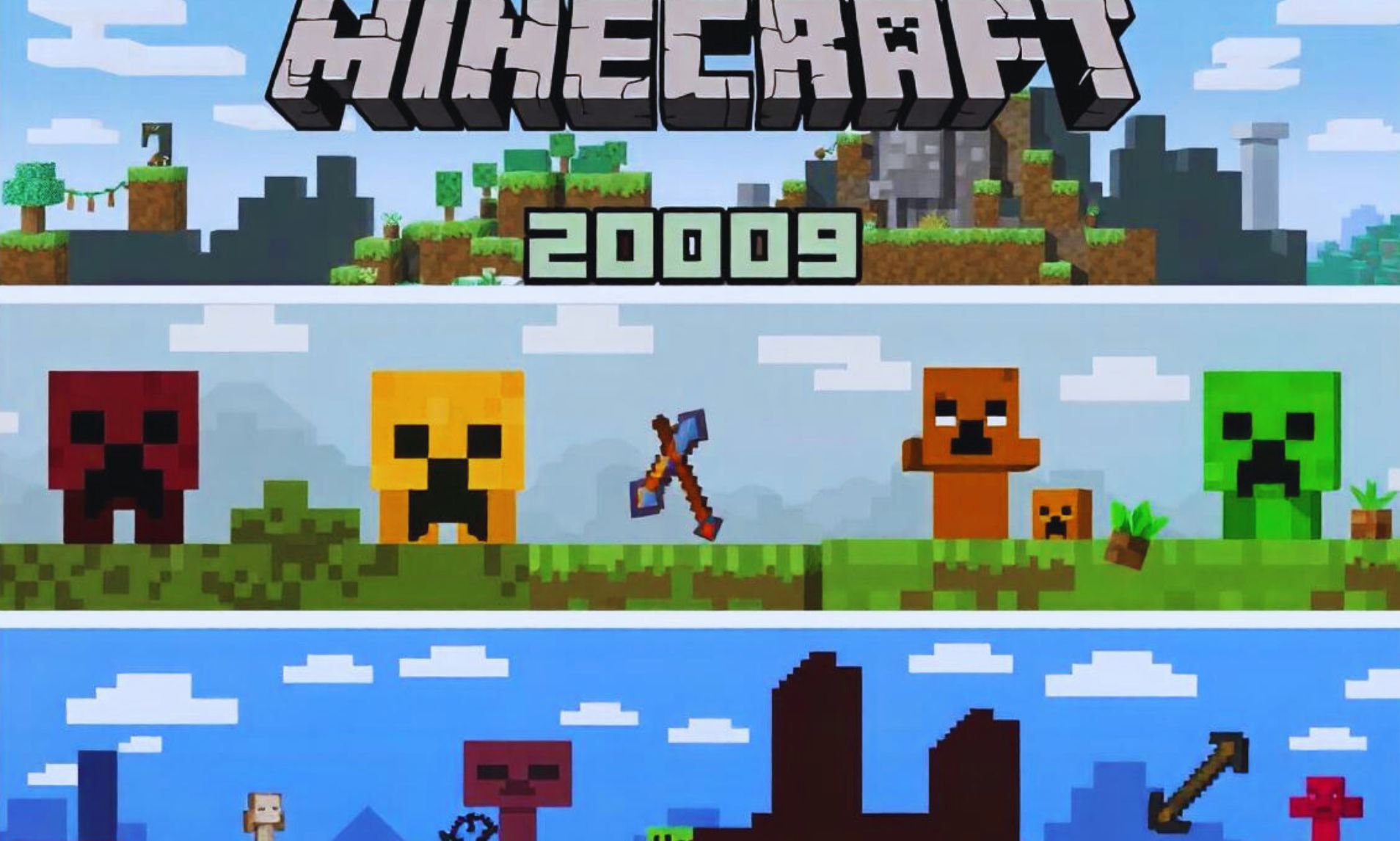 Minecraft (2009) Game Icons Banners